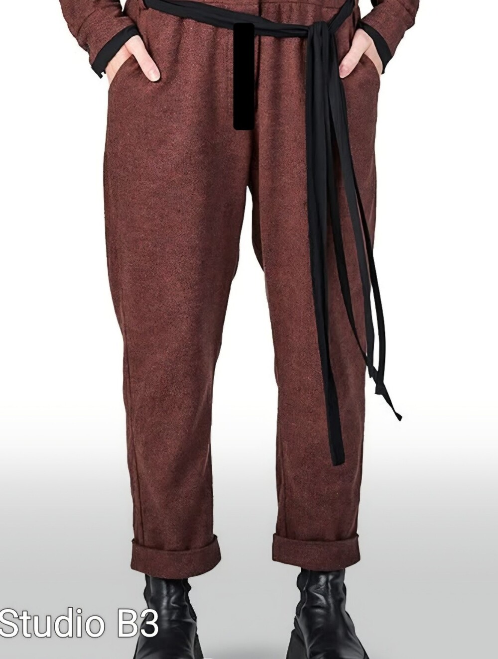 Burgundy Studio B3 Pants XL